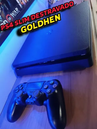 VENDO PS4 SLIM , DESBLOQUEADO !!!