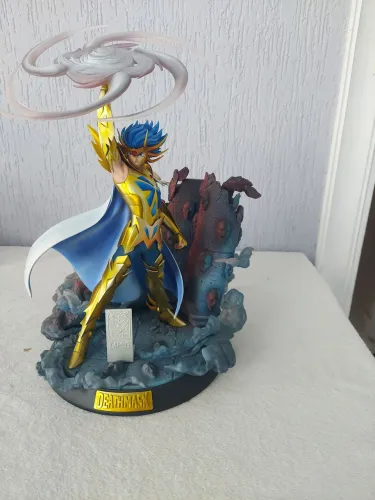 Maskara da morte tsume studio 1/6 licenciado saint seiya cdz