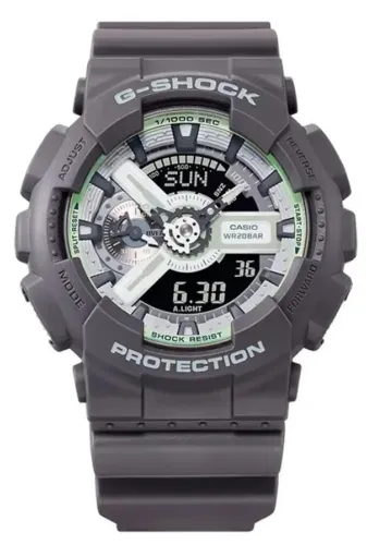Casio G-Shock Ga-110HD-8ADR Hidden Glow - usado apenas em um review do youtube