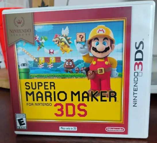 Nintendo selects, Super Mario Maker for nintendo 3DS