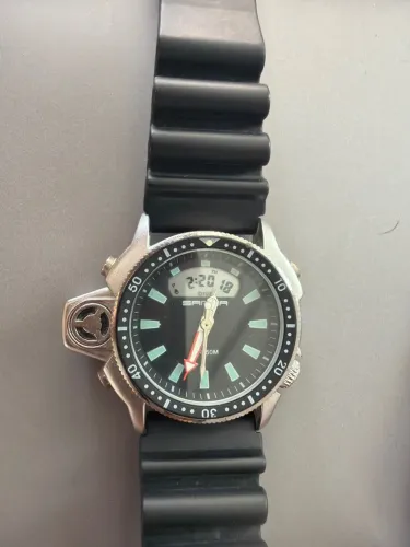 Relógio Masculino SANDA 3008 Anadigi - Estilo Aqualand