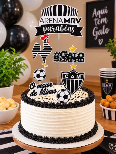 Topo de Bolo Atletico MG