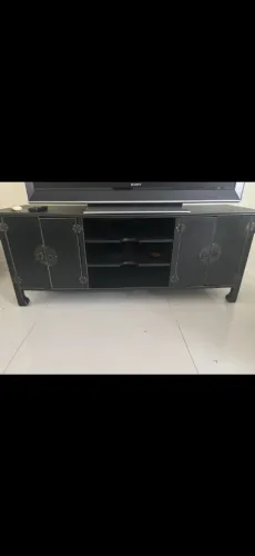 Rack estilo oriental em.amdeira