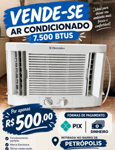 Ar condicionado 7.500 btus