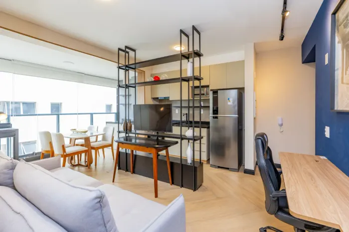 Apartamento para venda em Campo Belo com 1 quarto, sendo 1 suíte, 46m²