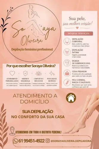 Depilação e designer sobrancelhas 