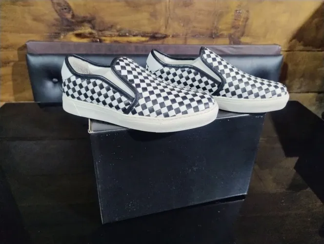 Sapatênis Bottega Venetta 39- 26cm palmilha couro