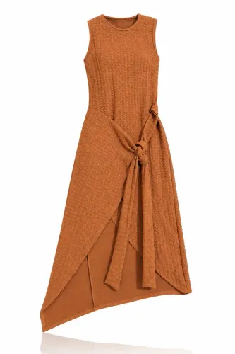 Vestido Feminino Marrom/ Caramelo 