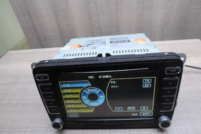 Central Multimídia Caska CA3669G Original Vw Rádio Gps Dvd Bluetooth som automotivo