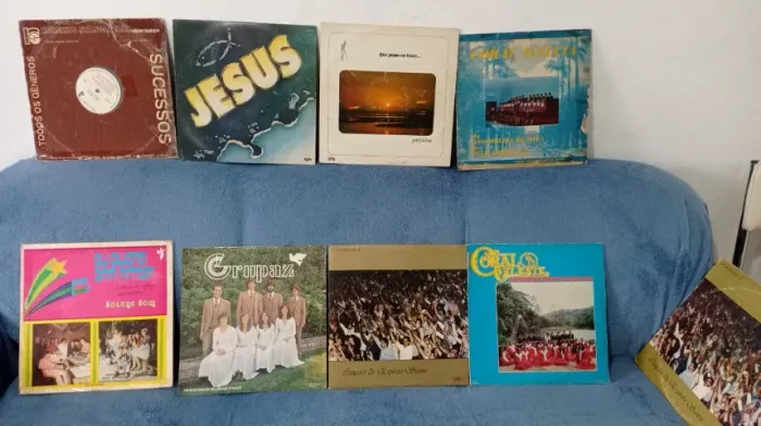 lote de disco de vinil