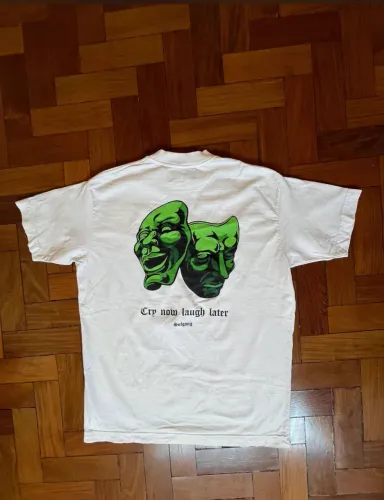 Camiseta sufgang cry now laugh later 