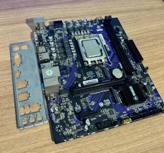 KIT INTEL CORE i5-12400F + H610M-DA MANCER