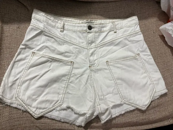 Short jeans branco N44