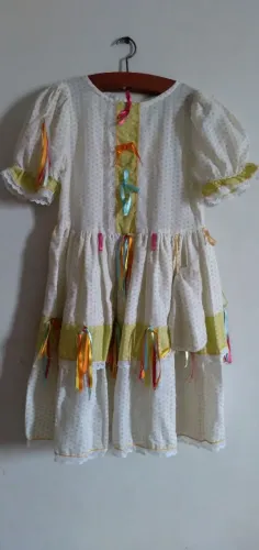 Vestido  festa junina infantil