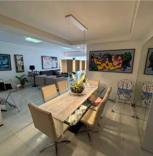 Apartamento com 4 dormitórios para alugar, 190 m² por R$ 14.000/mês - Torreão - Recife/PE
