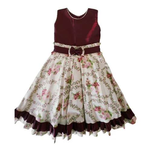 Vestido infantil social usado