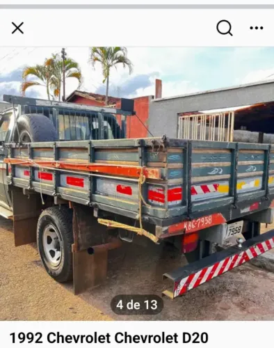 Carroceria de madeira pra D 20 e D 10