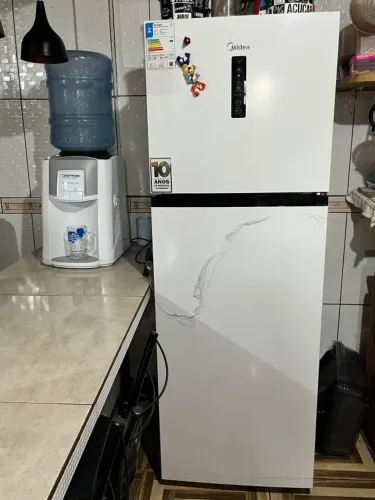 Geladeira Midea Frost Free Duplex 463L Branca 127v