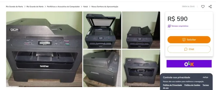 IMPRESSORA MULTIFUNCIONAL. 