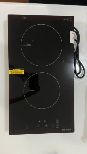 Cooktop de Indução Suggar - 2 bocas 220v - Pouquíssimo usado