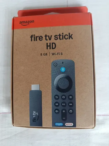 Amazon Fire TV Stick HD wi-fi 6 - Streaming de Alta Qualidade
