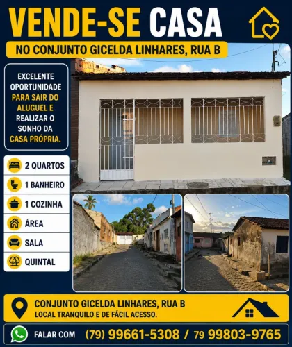  VENDE-SE CASA - EXCELENTE OPORTUNIDADE!