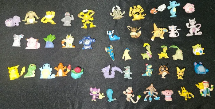 Miniaturas Pokémon do Guaraná Antarctica/Caçulinha dos anos 2000