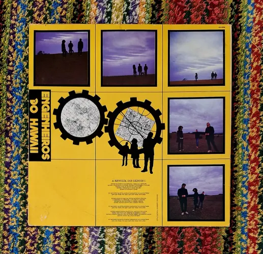 Engenheiros do Hawaii - Lp A Revolta dos Dandis, Clássico 1987 - Rock and Roll 