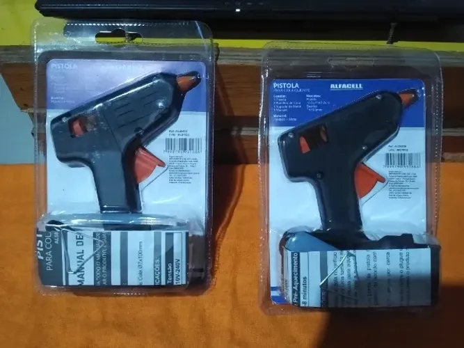 pistola para cola quente