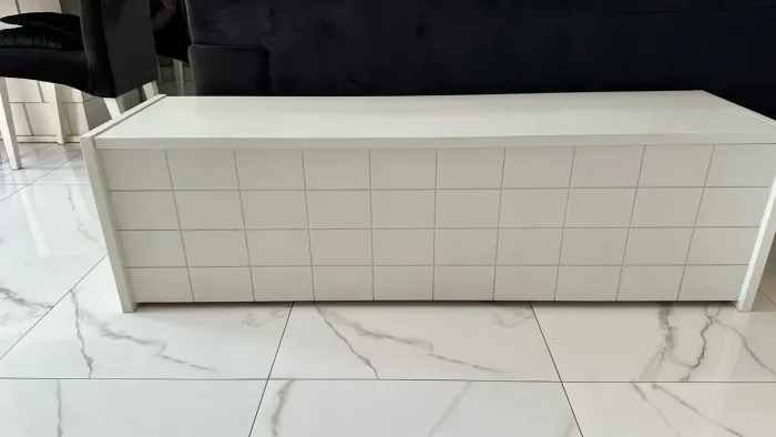 Baú Madeira Branco 