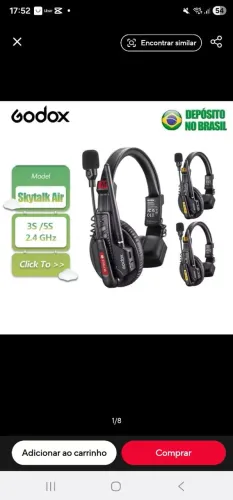 INTERCOM GODOX NOVO 3 PONTOS 