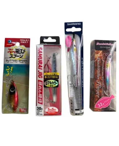 isca jig de fundo (kit com 4 unidades)