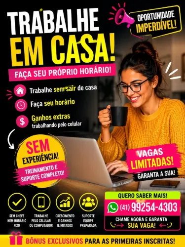 Trabalho home office 