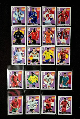 Figurinhas extras copa do mundo 2026! (VALOR DE CADA FIGURINHA)