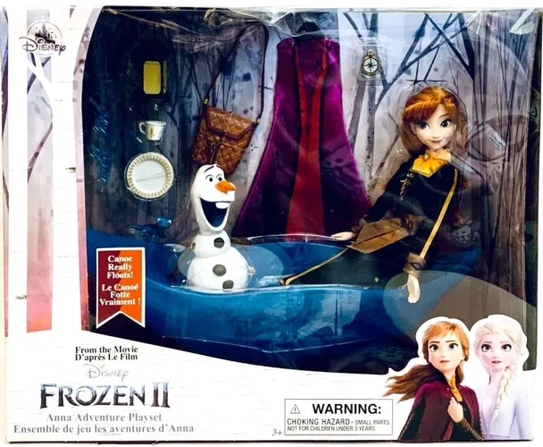 BONECA BARBIE ANNA FROZEN AVENTURA CONGELANTE SET