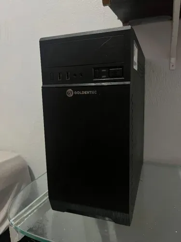 Gabinete Goldentec carcaça com placa mãe