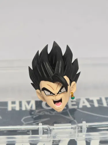 Dragon Ball Super Kit Heads Gohan Black HM008 novo