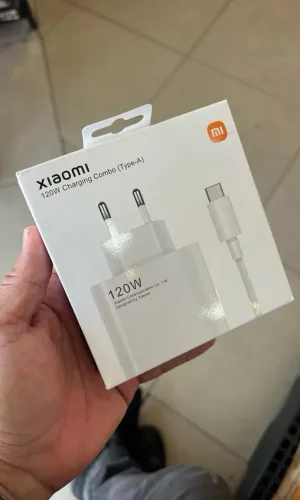 Carregador do F6 PRO 12T PRO XIOAMI ULTRA REDMI 13 PRO PLUS 120W (Original)
