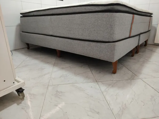 Vendo cama super king,nova,motivo viagem
