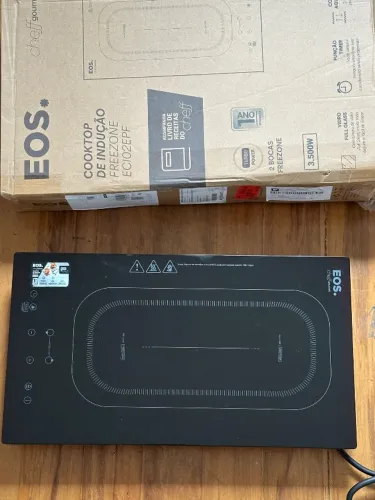 Cooktop de inducao 2 bocas novo