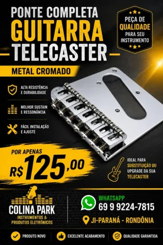 Ponte completa Guitarra Telecaster