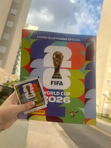 Álbum Capa Brochura (Mole) Copa do Mundo Fifa 2026 - Novo e Original