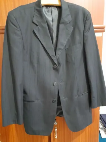 Blazer riscas de giz suave 48m