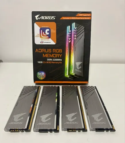 Kit memória Aorus 2x8GB 3200mhz