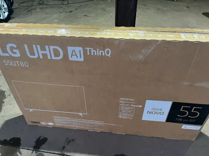 55 polegadas Smartv LG 4k Bhuetooth na garantia nota fiscal