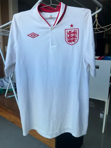 Uniforme ORIGINAL usado da Seleção Inglesa no ano de 2012/13
