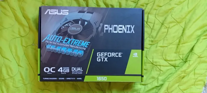 Placa de video GTX 1650 4 gb gddr5