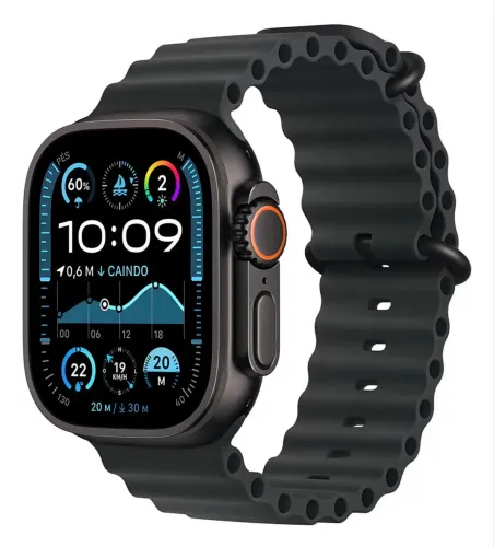 Apple Watch Ultra 2 GPS + Cellular - Titânio 49 mm - (SÓ RETIRADA E PIX)