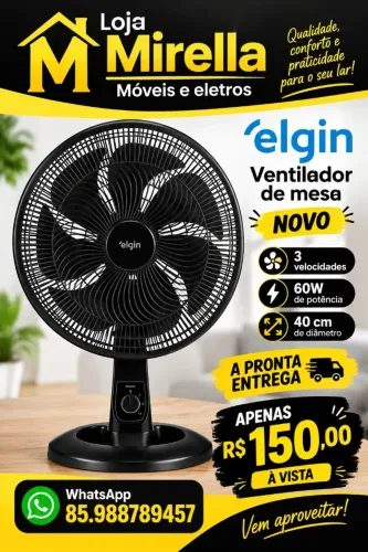 Ventilador mesa elgin