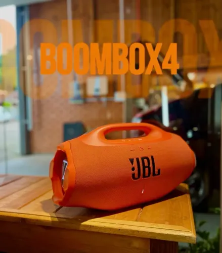 Bombox 4 laranja lacrada